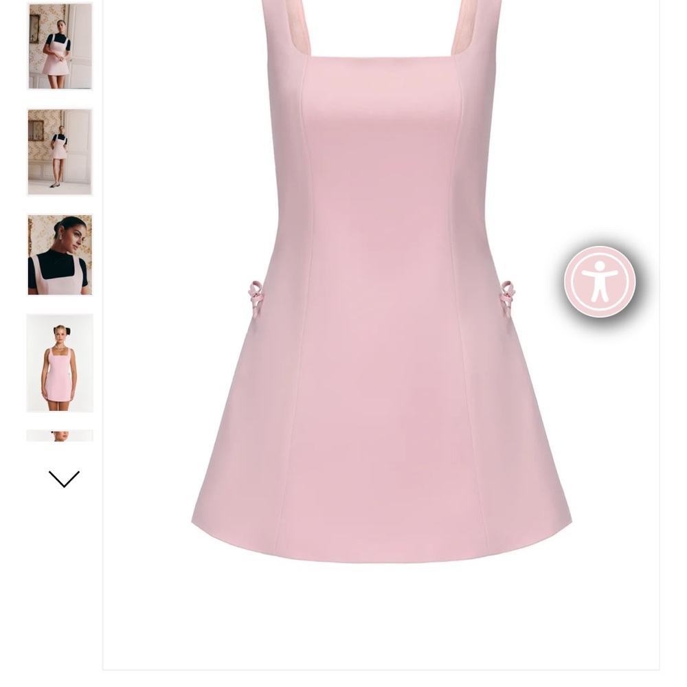 Piper Dress (Pink) - Medium - Nana Jacqueline